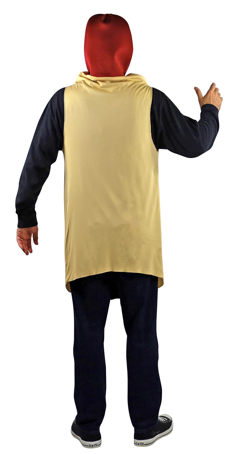 Rasta Imposta Lightweight Hot Dog Costume, Multi-Colored, One Size - Image 2